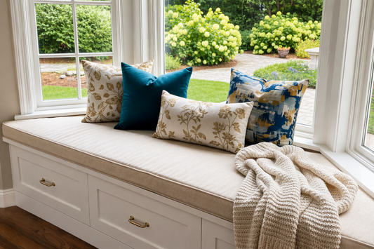 Trapezoid Bay Window Cushions