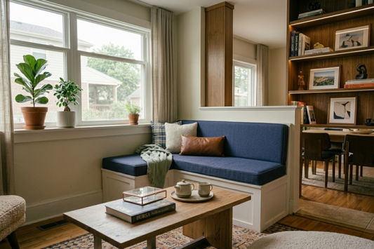 L-Shaped Bench Cushions