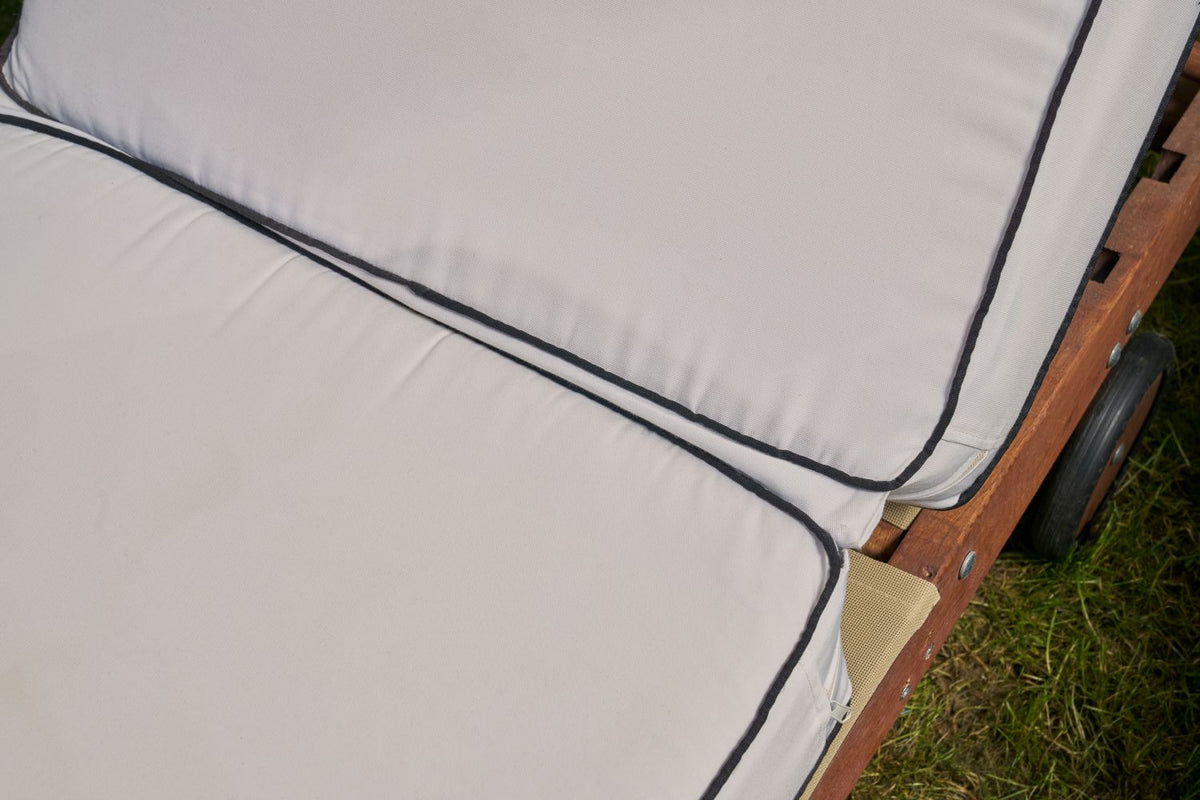 Chaise Lounge Cushions with Piping