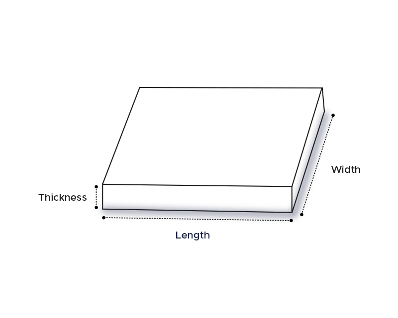 Square & Rectangle Ottoman Cushion Covers