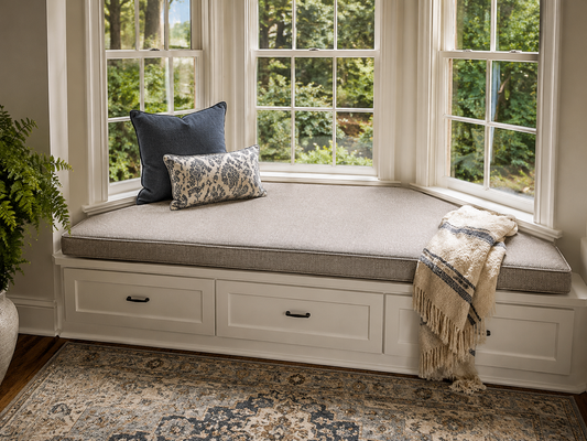HOW TO MEASURE TRAPEZOID CUSHIONS FOR BAY WINDOWS, ANGLED BENCHES, AND CUSTOM SEATS