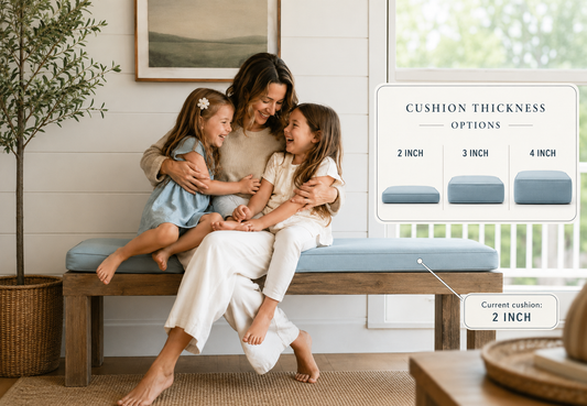CUSTOM CUSHION THICKNESS GUIDE: 2”, 3”, 4” AND WHAT WORKS BEST