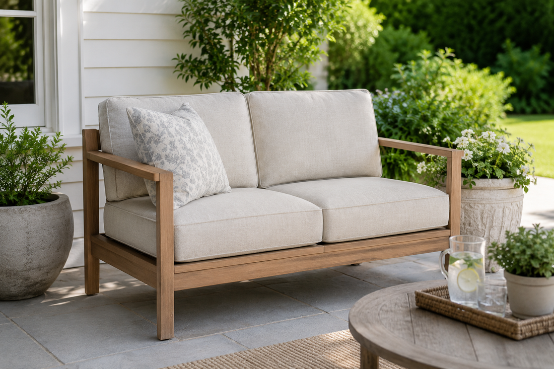 LOVESEAT CUSHIONS: SMALL-SPACE COMFORT WITH A CUSTOM FIT