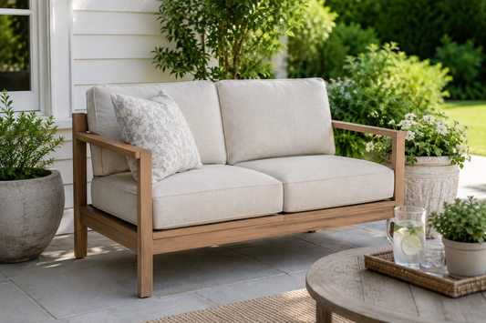 LOVESEAT CUSHIONS: SMALL-SPACE COMFORT WITH A CUSTOM FIT