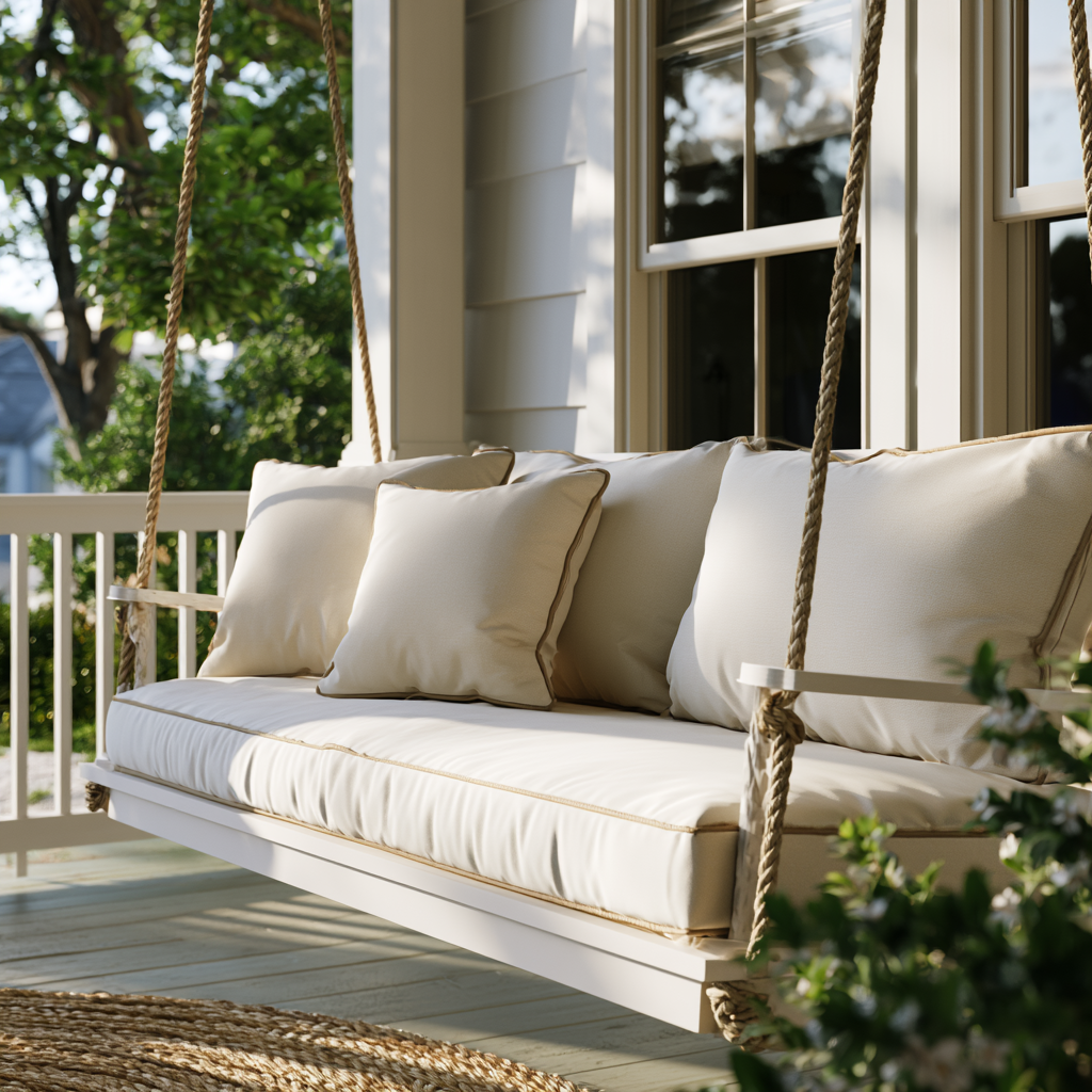 PORCH SWING CUSHIONS: HOW TO CREATE A COMFORTABLE AND ELEGANT OUTDOOR SEAT