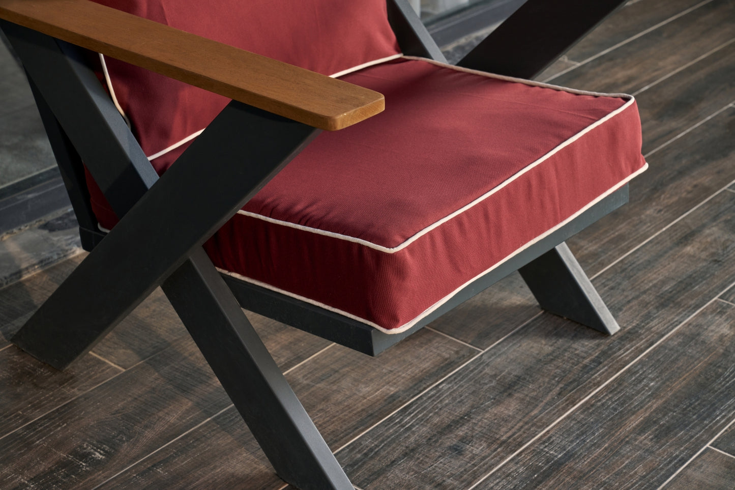 Chair Seat Cushions with Full Piping