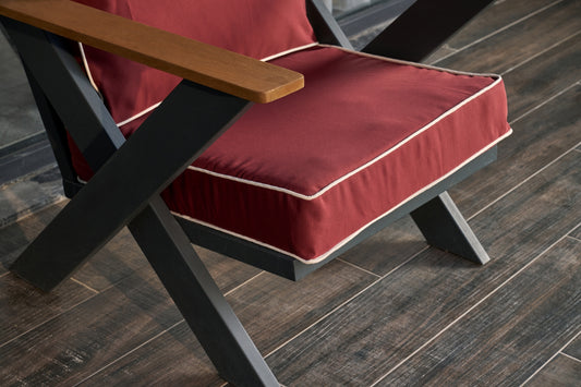 Chair Seat Cushions with Full Piping