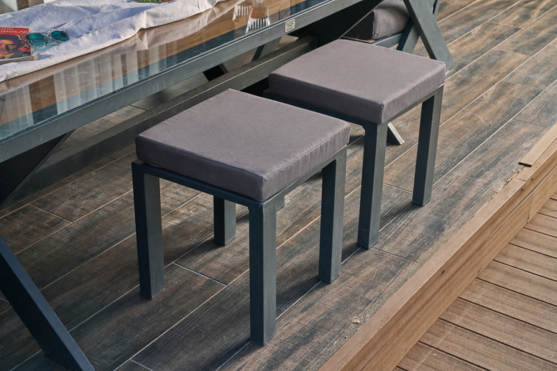 Square-Rectangle Ottoman Cushions