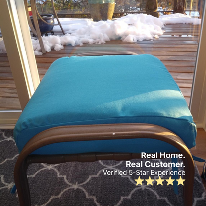 Square-Rectangle Ottoman Cushions